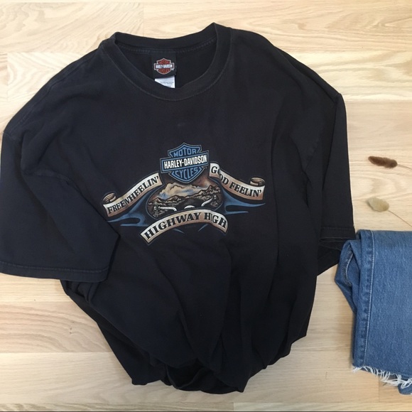 Oversized Harley Davidson Tee